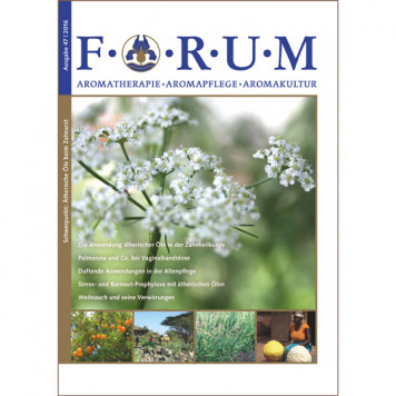Forum Essenzia Ätherische Öle beim Zahnarzt 47/2016