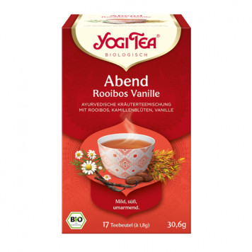 Abend Tee Rooibos Vanille Beutel - bio