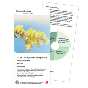 TCM Pollenzeit, Infobroschüre