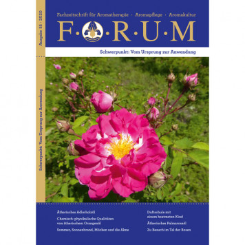 Forum Essenzia Vom Ursprung zur Anwendung 55/2020